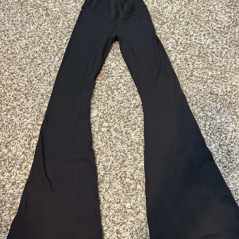 Aerie Black Flare Leggings
